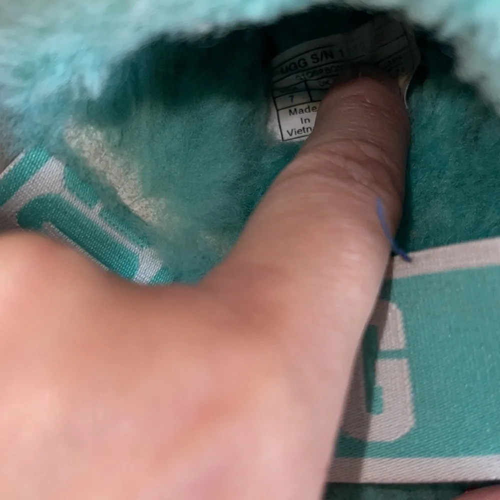 UGG shearling slipper